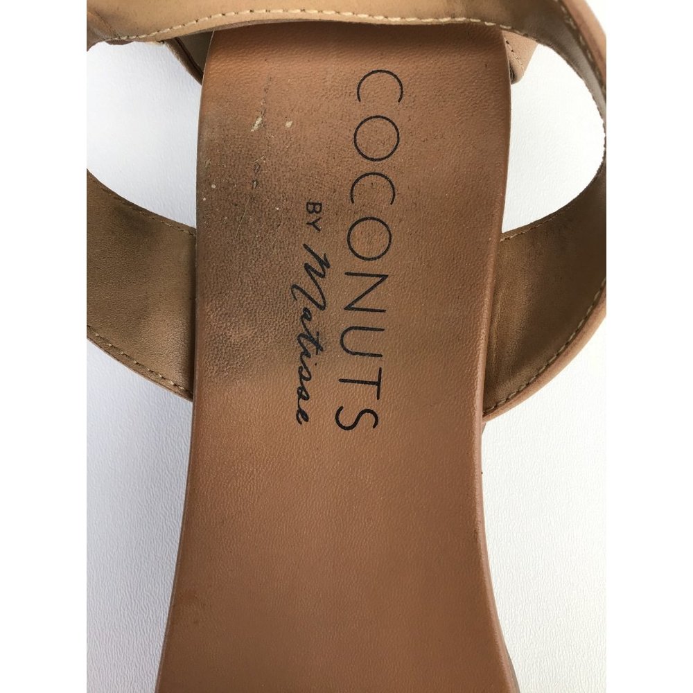 Coconuts by matisse Adjustable strap Sandels nude size 10MPre-Owned - Picture 9 of 12